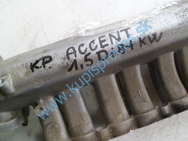 sacie potrubie na hyundai accent 1,5crdi, 28310-2A400